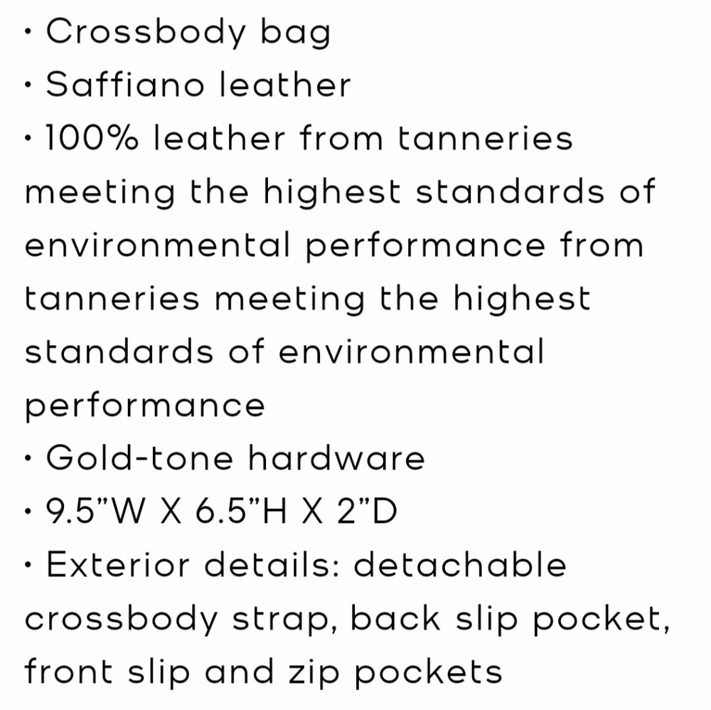 Michael Kors Jet Set Large Leather Crossbody - Picture 5 of 5